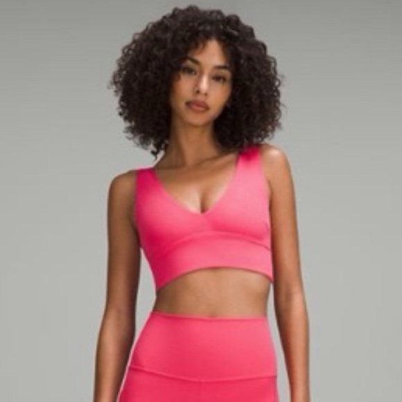 lululemon athletica Other - Lululemon Align V-Neck Bra *Light Support, C/D Cup
Glaze Pink